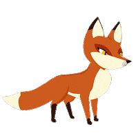 Sleepy Cartoon Fox Sticker by Puffin Rock