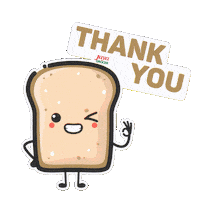 Bakers Son Thank You Sticker by jayagrocer