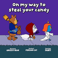 On My Way Cat GIF by VeeFriends