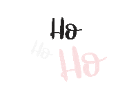 Ho Ho Ho Natal Sticker by Madu Brand