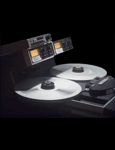 spacebombgroup music vintage studio tape GIF