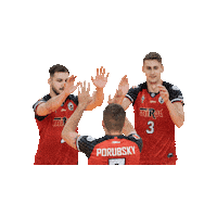 Volleyball Players Sticker by VK MIRAD UNIPO Prešov
