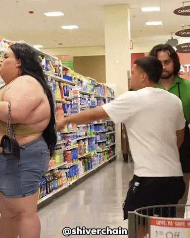 Woman Shopping GIF