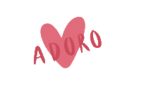 Adoro Sticker
