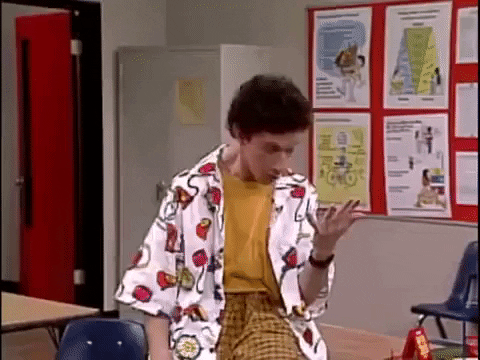 Saved By The Bell Hand GIF
