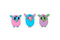 csak 90s furby csak GIF