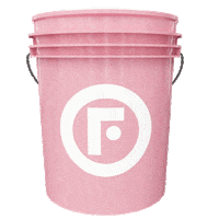 Wash Bucket Sticker by Fireball Coatings