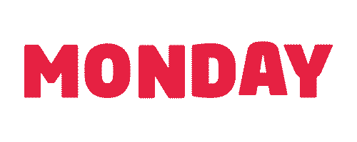 Monday Sticker by von Mende Marketing