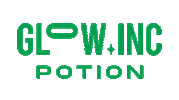 Glowincpotion glowinc glowincpotion glowgang Sticker