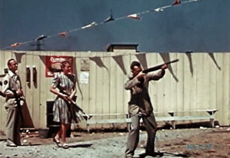 gun shot GIF