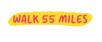 Walking Exercise Sticker by Breast Cancer Now GIPHY