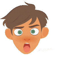 Cartoon Reaction Sticker