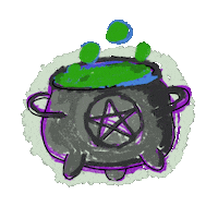 Magic Witch Sticker