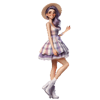 Girl Oc Sticker