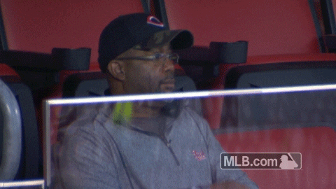 cincinnati reds applause GIF by MLB