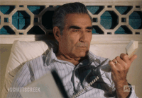 #schittscreek #poptv #pop #tv #comedy #funny #eugenelevy #danlevy GIF by Schitt's Creek