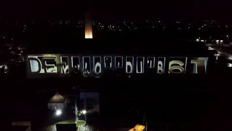 lzyvisual giphyupload building projection mapping video mapping GIF