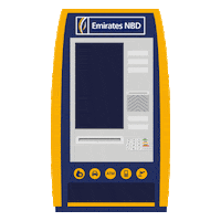Credit Card Money Sticker by EmiratesNBD