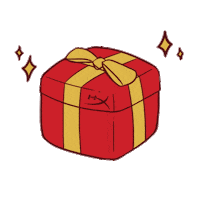Happy Birthday Christmas Sticker by HyperX