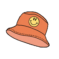 IKKclassic hat smiley hut buckethat Sticker
