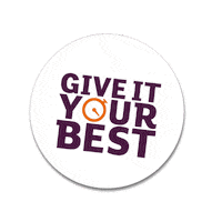 Parkrun Give It Your Best Sticker by alzheimersresearchuk