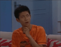 home with kids jia you er nv GIF