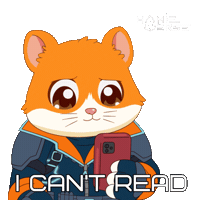 Confused My Brain Hurts Sticker by Hamieverse