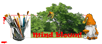 Trees Mind Blown Sticker
