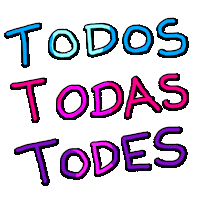 Todos Diversidade Sticker