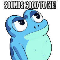 Sunglasses Sounds Good Sticker by Croakey