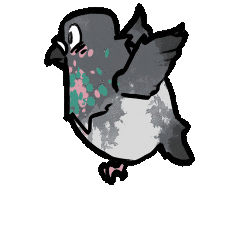 Pigeon Teodoro Sticker