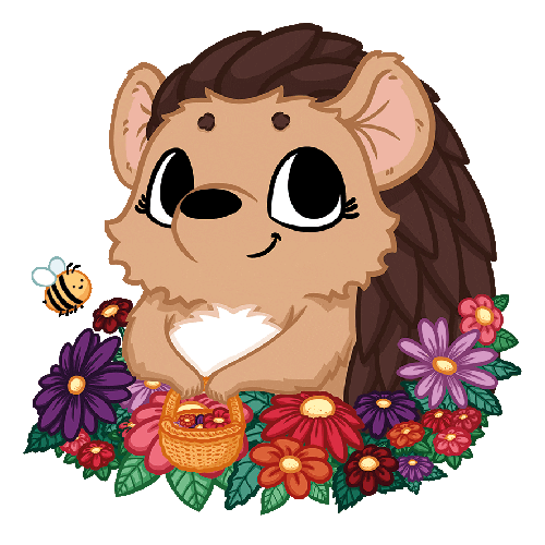 MorganeChouvier giphyupload flower spring bee Sticker