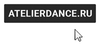 atelierdance arrow link button site Sticker