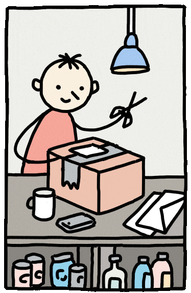 Post Delivery GIF by YK Animation Studio