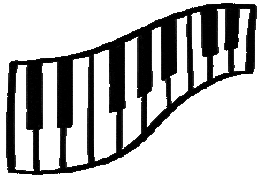 Listen Piano Teacher Sticker by Joy Morin