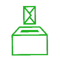Grand Est Vote Sticker by Super Idée