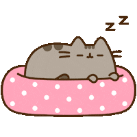 Relaxed Sleep Sticker by Pusheen