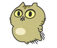 cat dancing Sticker