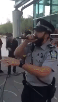 Rapping "Peace Officer" in Canada Goes Viral