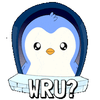Where Are You What Sticker by Pudgy Penguins