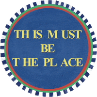 bedspace approved location talking heads david byrne Sticker