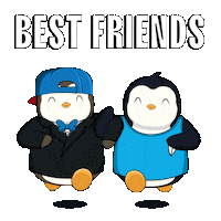 Best Friends Sticker by Pudgy Penguins