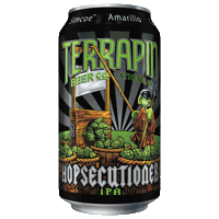 Golden Ale Craft Beer Sticker by Terrapin Beer Co.