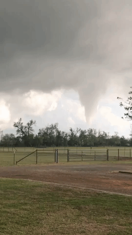 Multiple Possible Tornadoes Touch Down Near Vernon, Texas