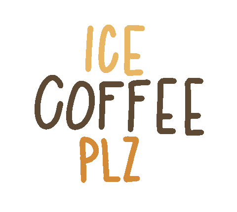 Iced Coffee Please Sticker