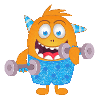 Cartoon Costume Sticker by FitActive