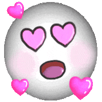 I Love You Heart Eyes Sticker by junjun_pontan