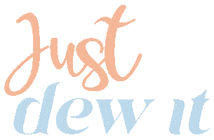Just Do It Dewy Sticker by Dew It