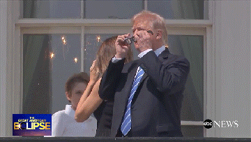 Trump Eclipse GIF by Leroy Patterson