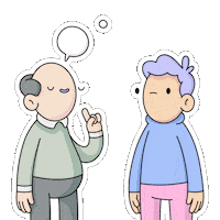 Walking Away Goodbye Sticker by doodles